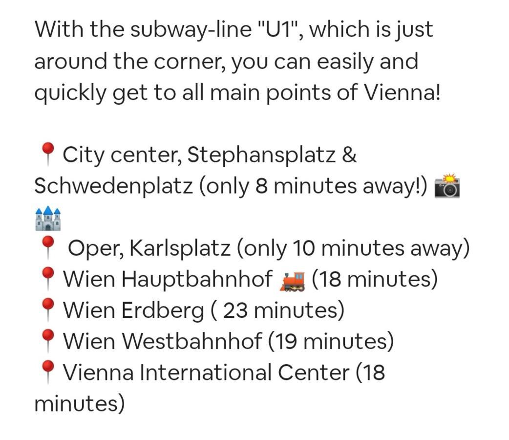 Center ! 3 Stops Away From The Center Of Vienna! ภายนอก รูปภาพ
